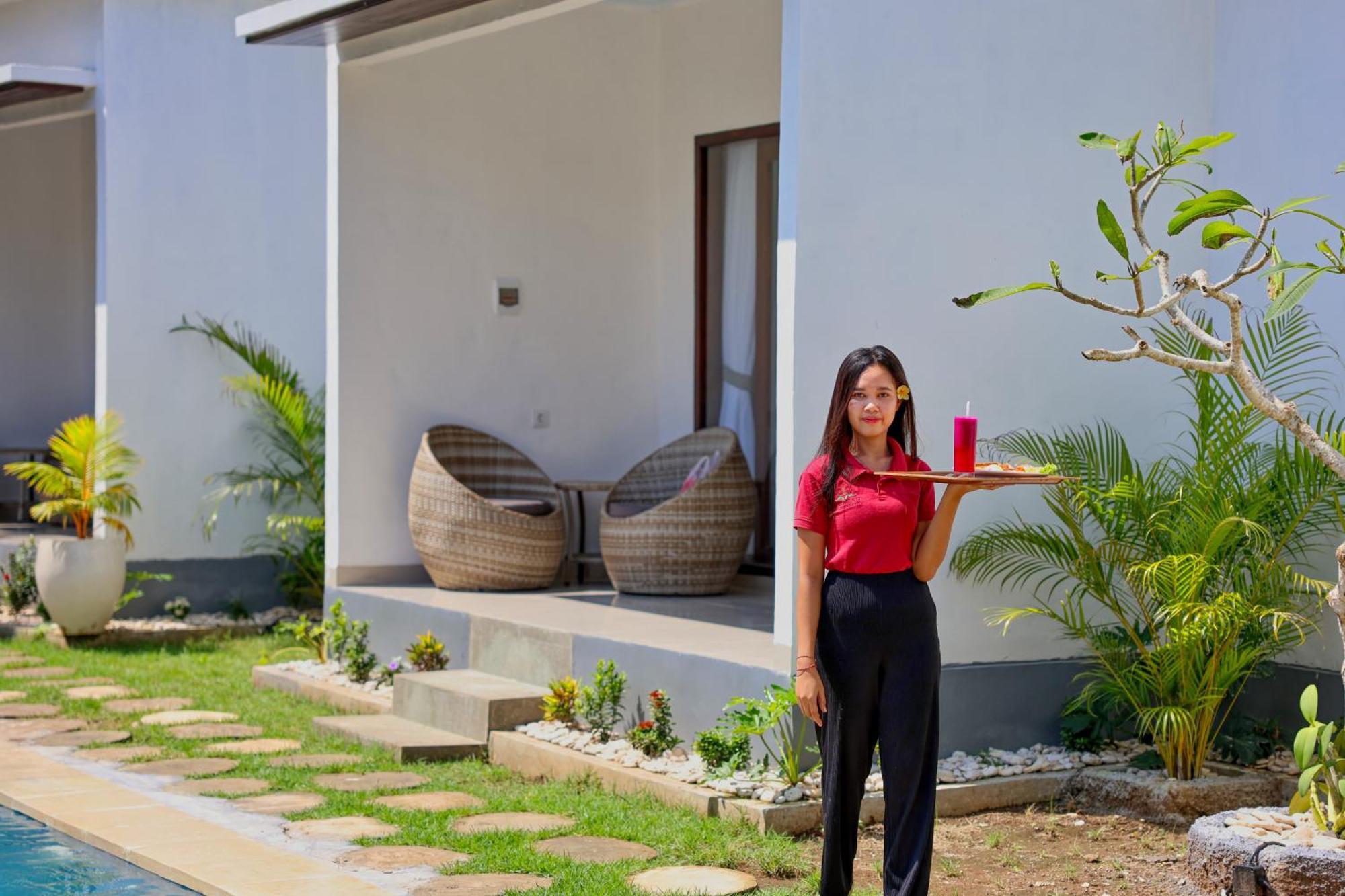 Kelingking Tatakan Bungalow Batumadeg Exteriör bild